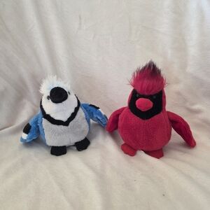 Webkinz Lil Kinz Bird Set - Blue Jay & Cardinal